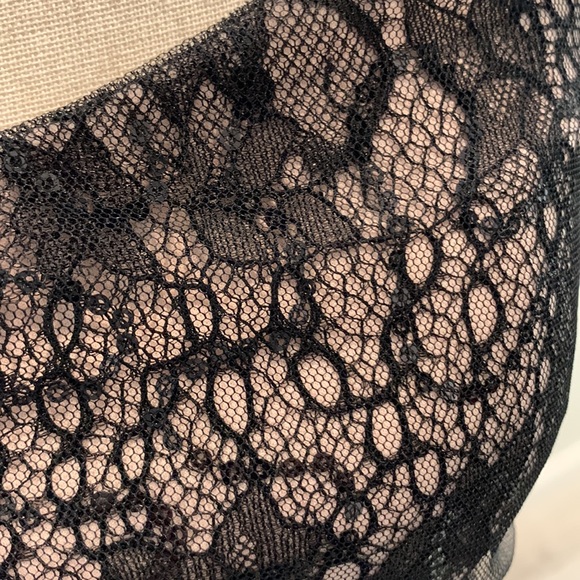 Classic Little Black dress with Bkack Netting - Picture 10 of 16
